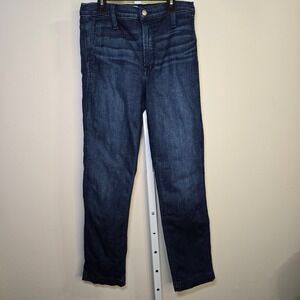 J. Crew Denim vintage Straight Leg Jeans Dark Wash Size 27
